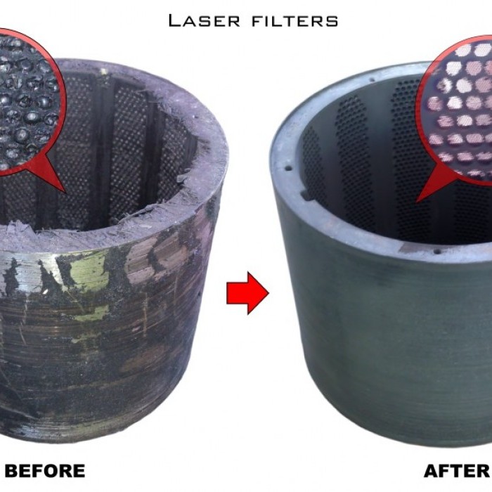 Filtros laser